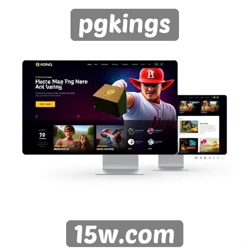 Evolução do design do site pgkings
